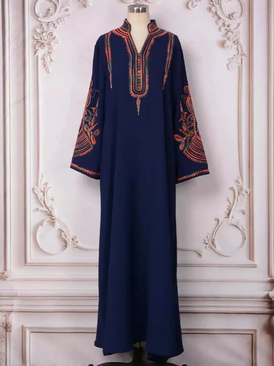 Jalabiya Women Arabic - Kadınlar İçin Fas Kaftanı Abaya Parti