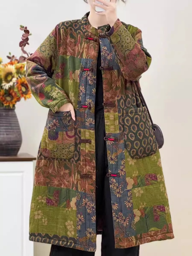 Etnik Tarz Retro Çiçek Desenli - Winter Ethnic Fashion For Women incelemesi ve fiyatı
