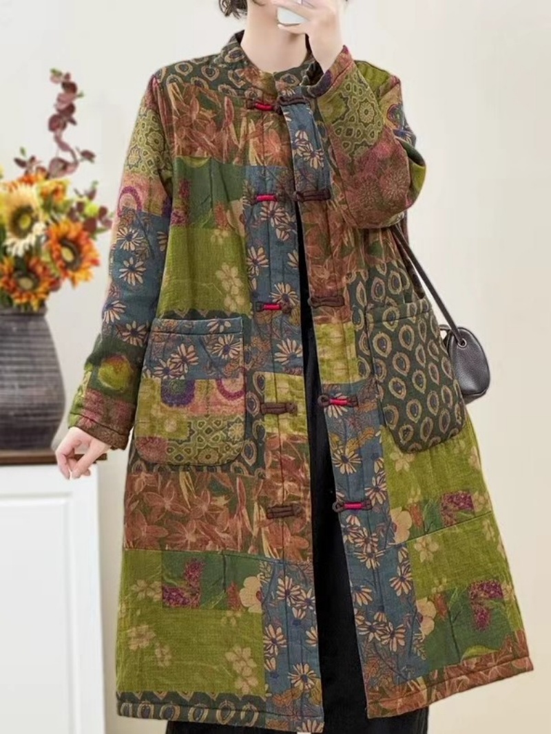Etnik Tarz Retro Çiçek Desenli - Winter Ethnic Fashion For Women incelemesi ve fiyatı