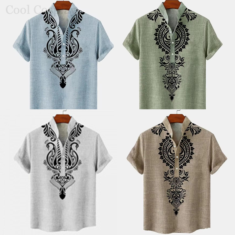 Erkek Retro Üstleri Henley Göm - Ethnic Fashion For Men incelemesi ve fiyatı