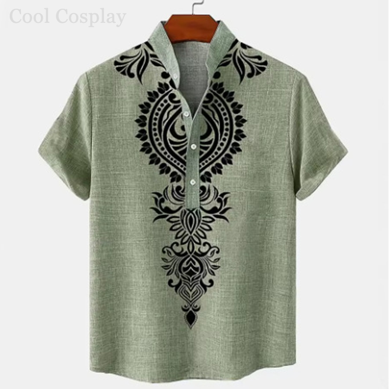 Erkek Retro Üstleri Henley Göm - Ethnic Fashion For Men incelemesi ve fiyatı