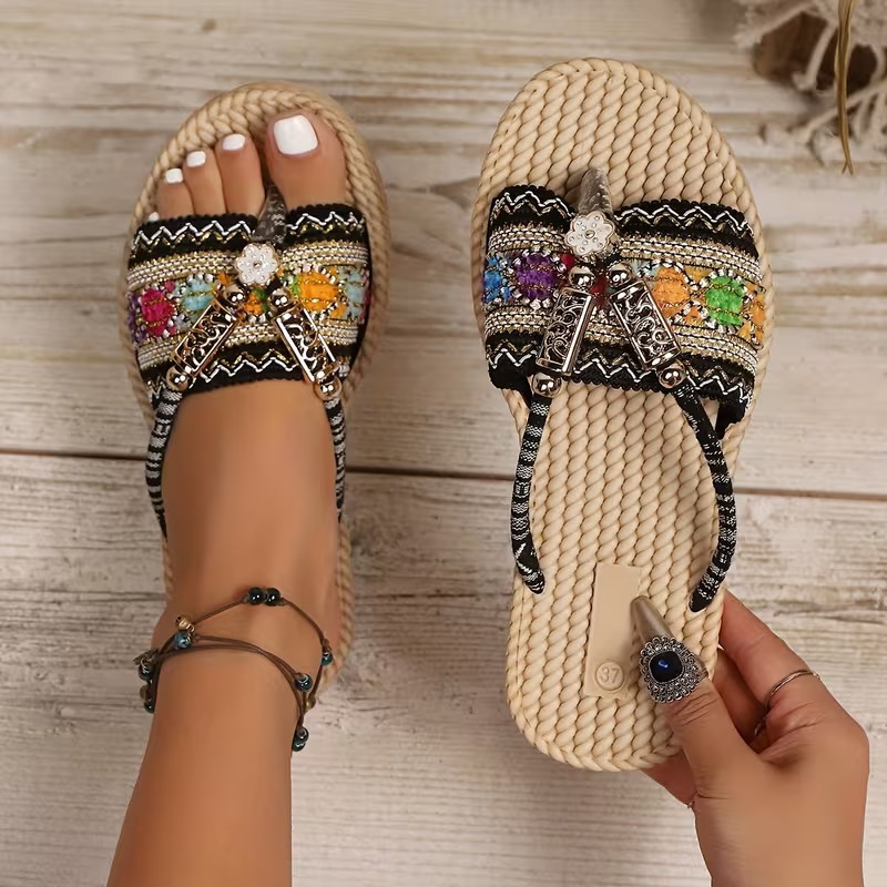 Kadın Terlik Açık El Dokuma Ay - Ethnic Modern Fashion incelemesi ve fiyatı
