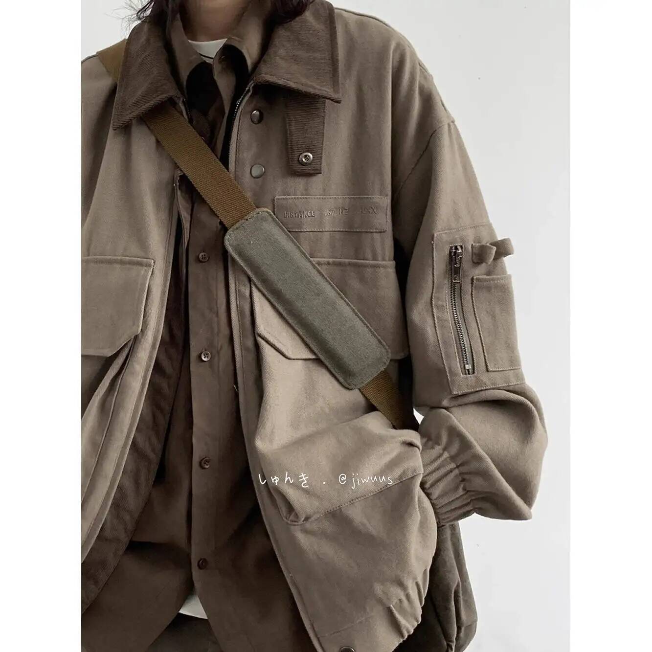 Erkek Ceket İlkbahar Sonbahar  - Haori Japanese Jacket incelemesi ve fiyatı