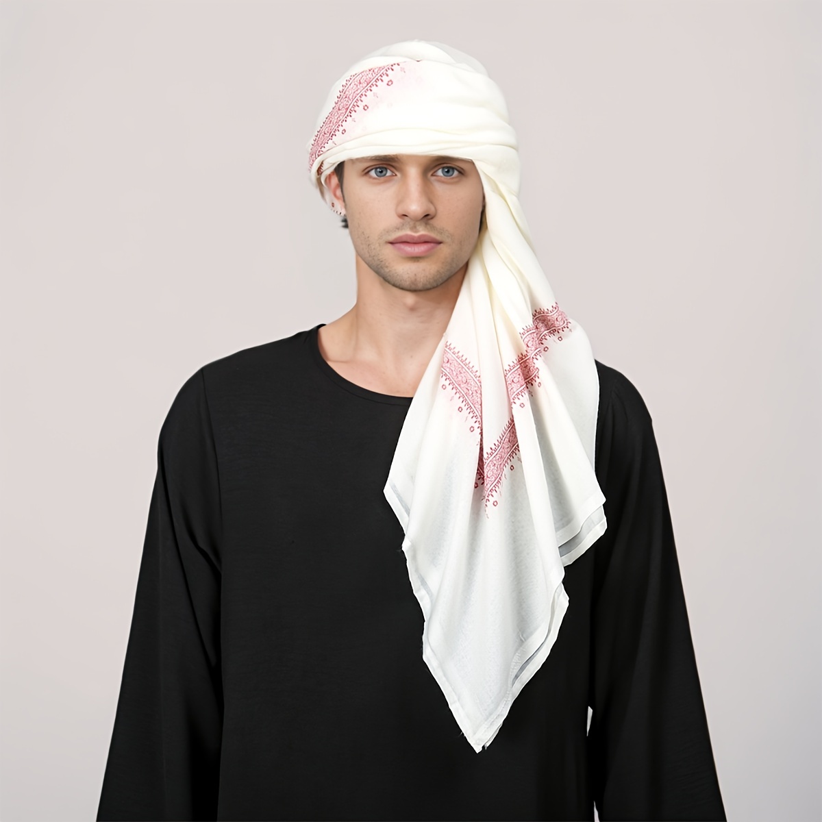 Etnik Retro Desenli Erkek Başö - Fashion Ethnic Wear For Men incelemesi ve fiyatı