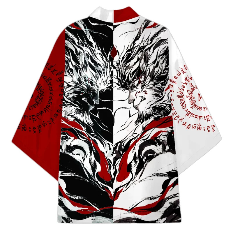 Siyah Efsane WuKong Cosplay Ki - Haori Japanese Jacket incelemesi ve fiyatı