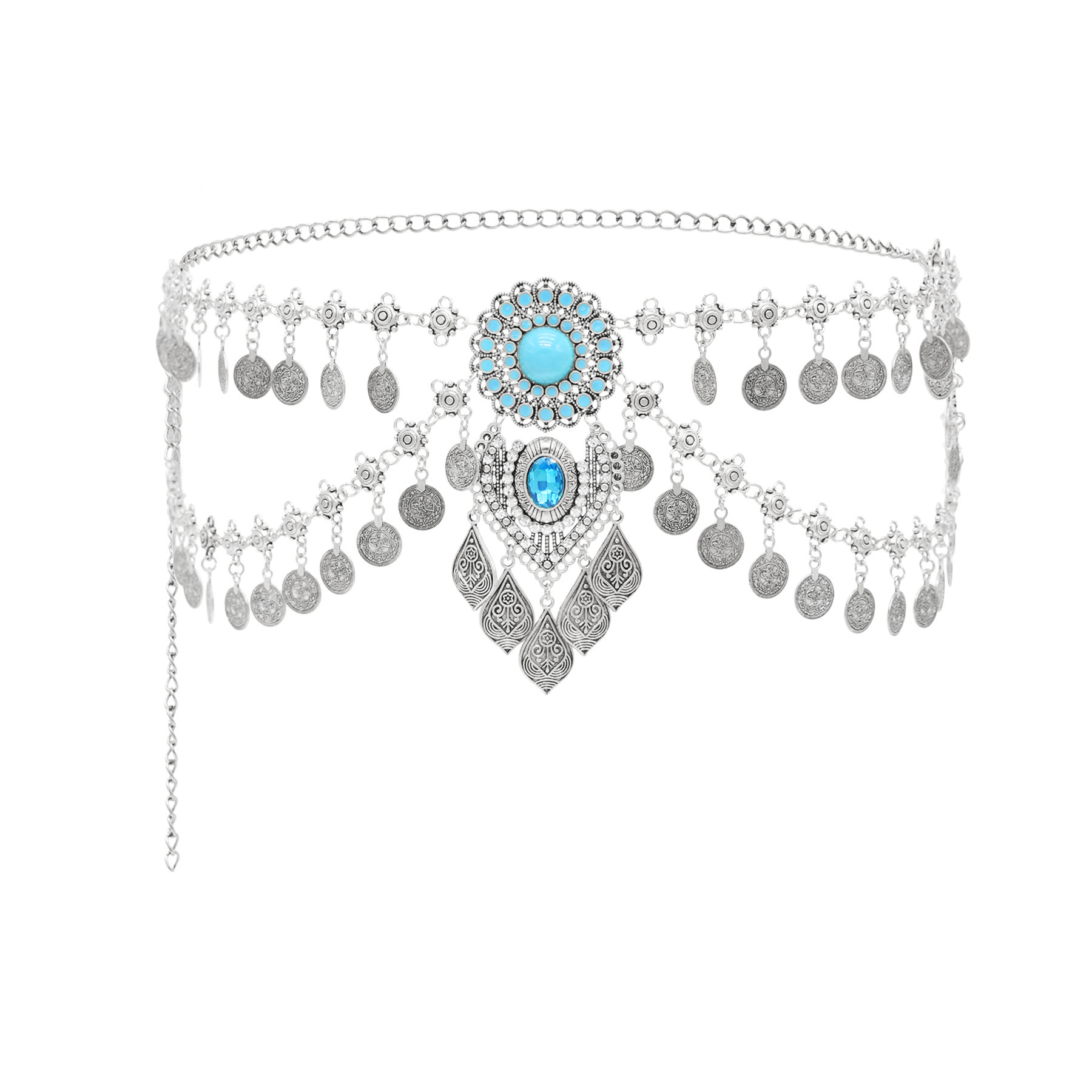 Yeni Bohemian sikke püsküller  - Ethnic Modern Fashion incelemesi ve fiyatı