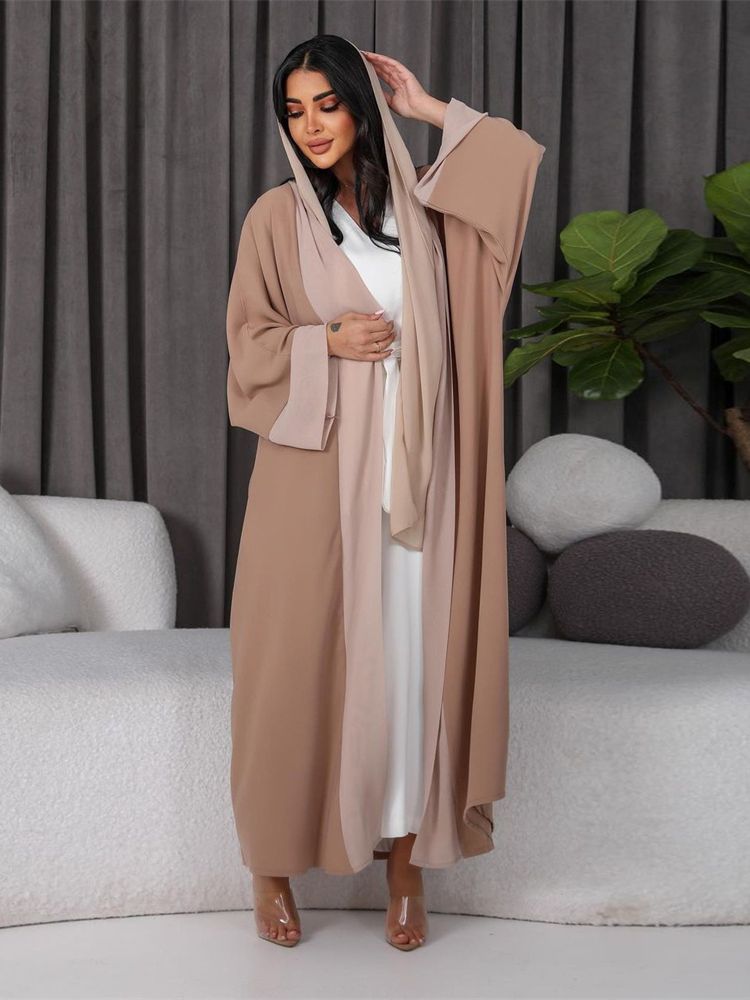 Ramazan beyaz müslüman Kimono  - Jalabiya Women Arabic incelemesi ve fiyatı